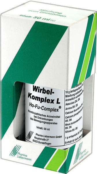 Pharma Liebermann Wirbel Komplex l Ho Fu Complex Tropfen (30 ml)