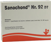 Sanochond Nr.92 D 7 Ampullen 5X2 ml