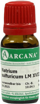 Arcana Natrium Sulfuricum Lm 18 Dilution (10 ml)