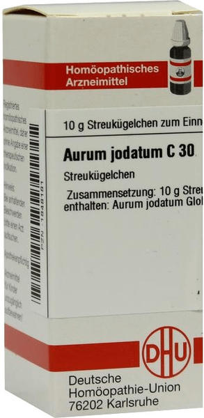 DHU Aurum Jodatum C 30 Globuli (10 g)