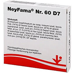 vitOrgan Neyfama Nr. 60 D 7 Ampullen (5 x 2 ml)