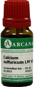 Arcana Calcium Sulfuricum Lm 6 Dilution (10 ml)