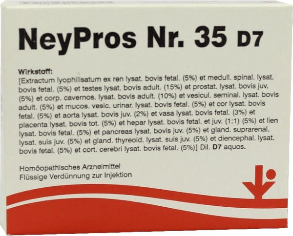 vitOrgan Neypros Nr.35 D 7 Ampullen (5 x 2 ml)