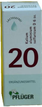 A. Pflüger Biochemie 20 Kalium alum. sulf. D 6 Tropfen (30 ml)