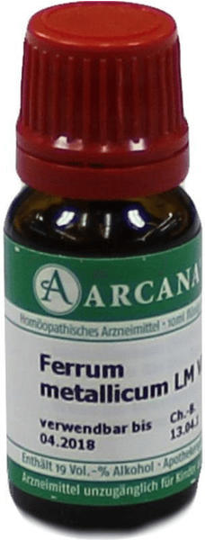 Arcana Ferrum Metallicum Lm 6 Dilution (10 ml)