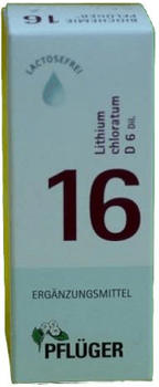 A. Pflüger Biochemie 16 Lithium chloratum D 6 Tropfen (30 ml)