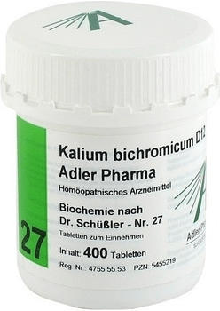 Adler Pharma Biochemie Adler 27 Kalium bichromicum D 12 Tabletten (400 Stk.)