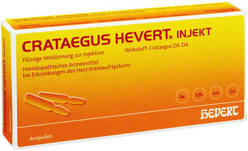 Hevert Crataegus injekt Ampullen (100 Stk.)