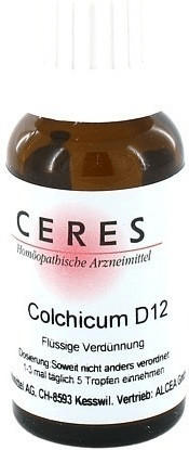 Ceres Colchicum D 12 Dilution (20 ml)
