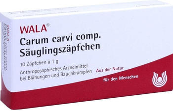 Wala-Heilmittel Carum carvi comp Säuglingszäpfchen (10 Stk.)