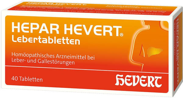 Hevert Hepar Lebertabletten (40 Stk.)