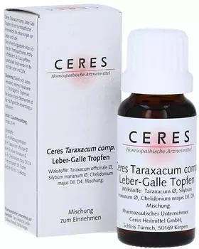Ceres Ceres Taraxacum comp Leber-Galle Tropfen (20ml)