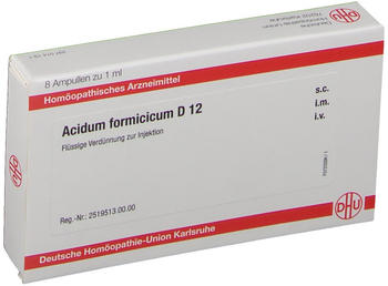 DHU Acidum formicicum D12 Ampullen (8x1ml)