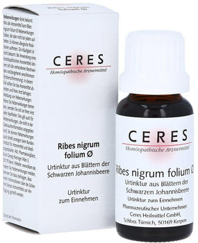 Ceres Ribes nigrum folium Urtinktur (20ml)