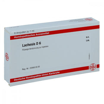 DHU Lachesis D6 Ampullen (8x1ml)