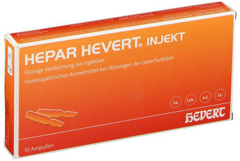 Hevert Hepar Hevert Injekt Ampullen (10 Stk.)