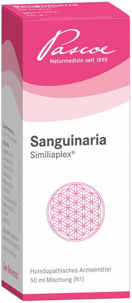 Pascoe Naturmedizin Sanguinaria Similiaplex Mischung (50ml)