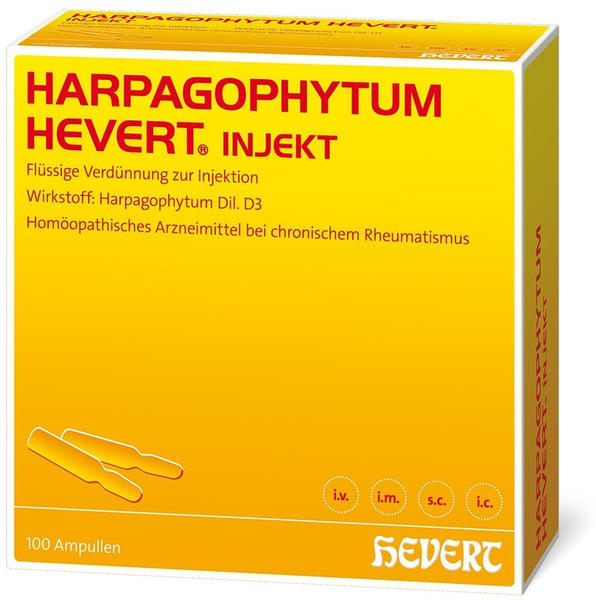 Hevert Harpagophytum Hevert injekt Ampullen (100 Stk.)