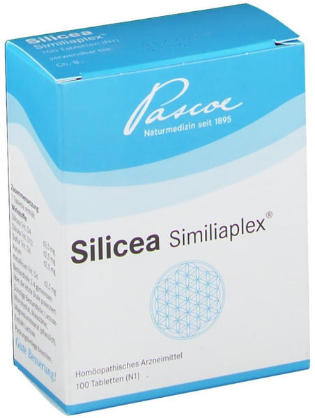 Pascoe Naturmedizin Silicea Similiaplex Tabletten (100 Stk.)