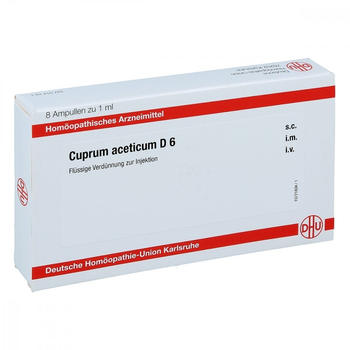 DHU Cuprum Aceticum D6 Ampullen (8x1ml)