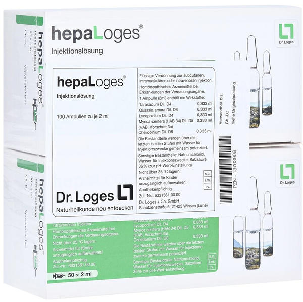 Dr. Loges Hepa Loges Injektionslösung Ampullen (100x2ml)