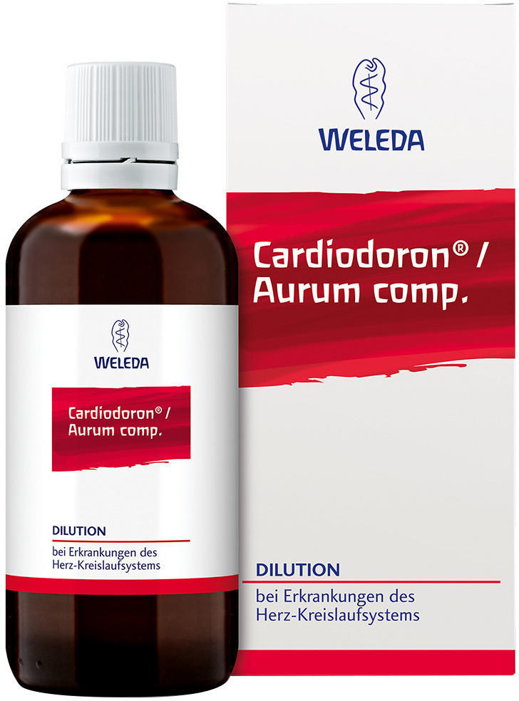 Weleda Cardiodoron / Aurum comp. Dilution (2x50ml) Test TOP Angebote ab  28,72 € (März 2023)