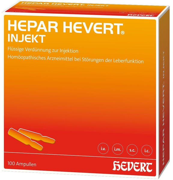 Hevert Hepar Hevert Injekt Ampullen (100x2ml)