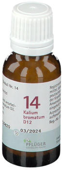 A. Pflüger Schüßler-Salz Nr. 14 Kalium bromatum D12 Globuli (15g)