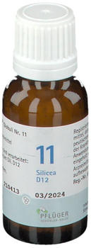 A. Pflüger Schüßler-Salz Nr. 11 Silicea D12 Globuli (15g)