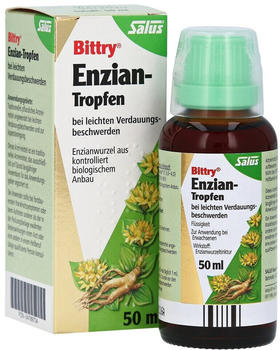 Salus Pharma Bittry Enzian-Tropfen bei leichten Verdauungsbeschwerden (50ml)