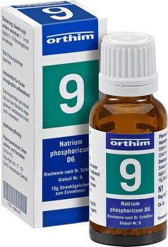 Orthim Biochemie 9 Natrium phosphoricum D 6 Globuli (15 g)