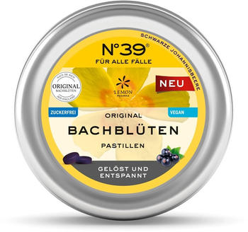 Lemon Pharma Bachblüten No.39 für alle Fälle blackcurrant Pastillen (50 g)
