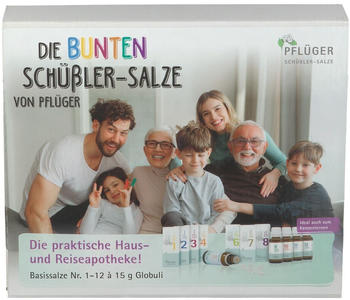 Pflüger Haus/Reiseapotheke Globuliset Pflüger Nr.1-12 (12 x 15 g)