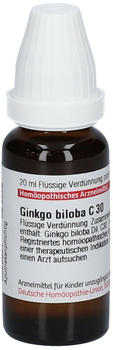 DHU Ginkgo Biloba C30 Dilution (20ml)