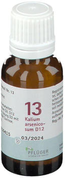 A. Pflüger Biochemie 13 Kalium arsenicosum D12 Globuli (15g)