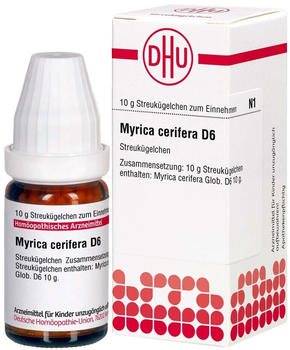 DHU Myrics cerifera D6 Globuli (10g)