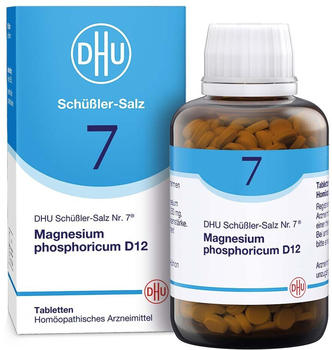 DHU Biochemie 7 Magnesium Phosphoricum D 12 Tabletten (900 Stk.)