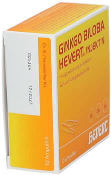 Hevert Ginkgo Biloba Hevert injekt Ampullen (10 Stk.)