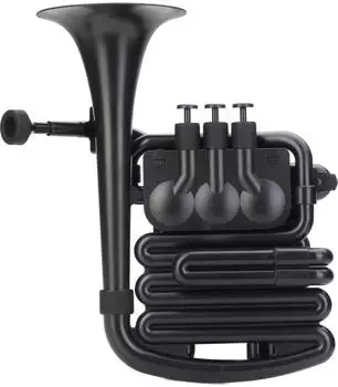 Nuvo jHorn, schwarz mit schwarzer Bordüre (N610JHBBK)