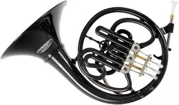 Classic Cantabile MardiBrass Bb-Waldhorn, ABS Kunststoff, schwarz (WH-30BK)