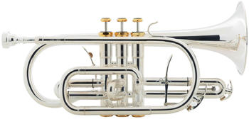 Lechgold Lechgold Supreme CR-18S Bb-Kornett versilbert