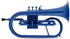 Classic Cantabile MardiBrass Kunststoff Bb-Flügelhorn Blau