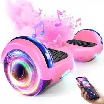 SISIGAD Hoverboard Self-Balancing 6,5" Bluetooth LED-Lichter (HY-A22C)