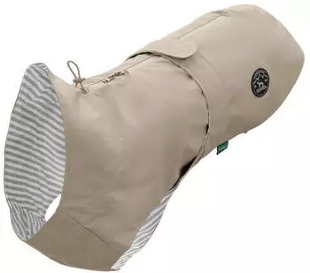 HUNTER Hunde-Regenmantel Milford mit Rei&szlig;verschluss 70 taupe (69682)