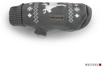 Wolters Strickpullover Elch grau/wei&szlig; (39004)