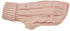 Wolters Zopf-Strickpullover für Mops & Co. rosa Rücken: 35cm (38177)