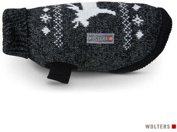 Wolters Strickpullover Elch mit Glitzer schwarz/silber (38331)
