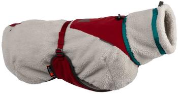 Non-stop dogwear Trekking Fleece Jacket Grey/Wine/Teal 60