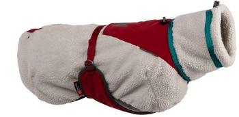 Non-stop dogwear Trekking Fleece Jacket Grey/Wine/Teal 45