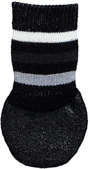 Trixie Hundesocken Anti Rutsch M-L schwarz